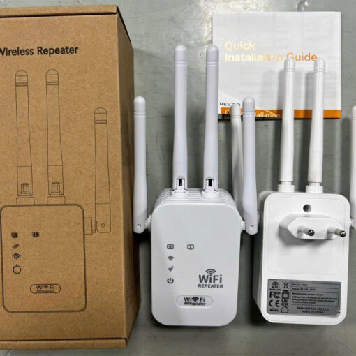Bộ Kích Sóng Wifi 4 Râu Xuyên Tường Tốc Độ Cao 300Mbs - Hình ảnh 3