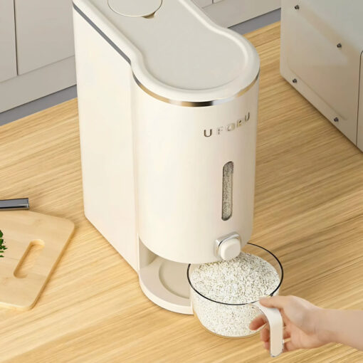 Thùng Đựng Gạo Thông Minh Tự Động Lấy Gạo - Hình ảnh 4